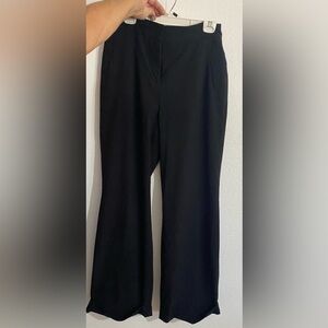 Grace Elements size 14 women’s dress pants black cuffed wider‎ leg